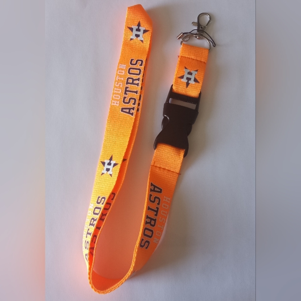 Houston Astros Orange Lanyard